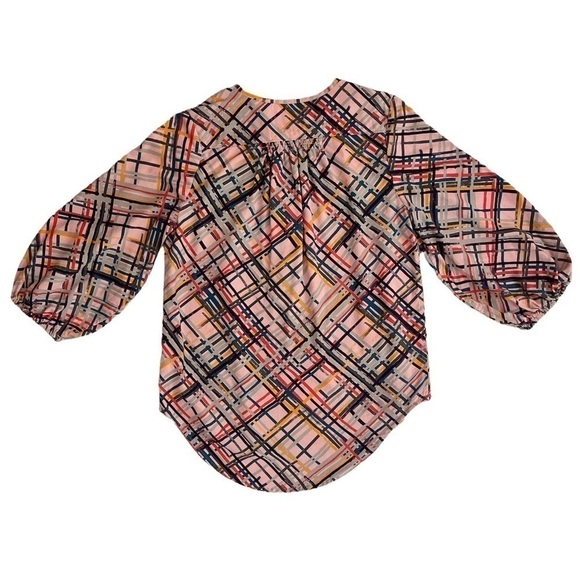 Maeve Popover Balloon Sleeves Multi Coloured Shirt - Picture 13 of 16